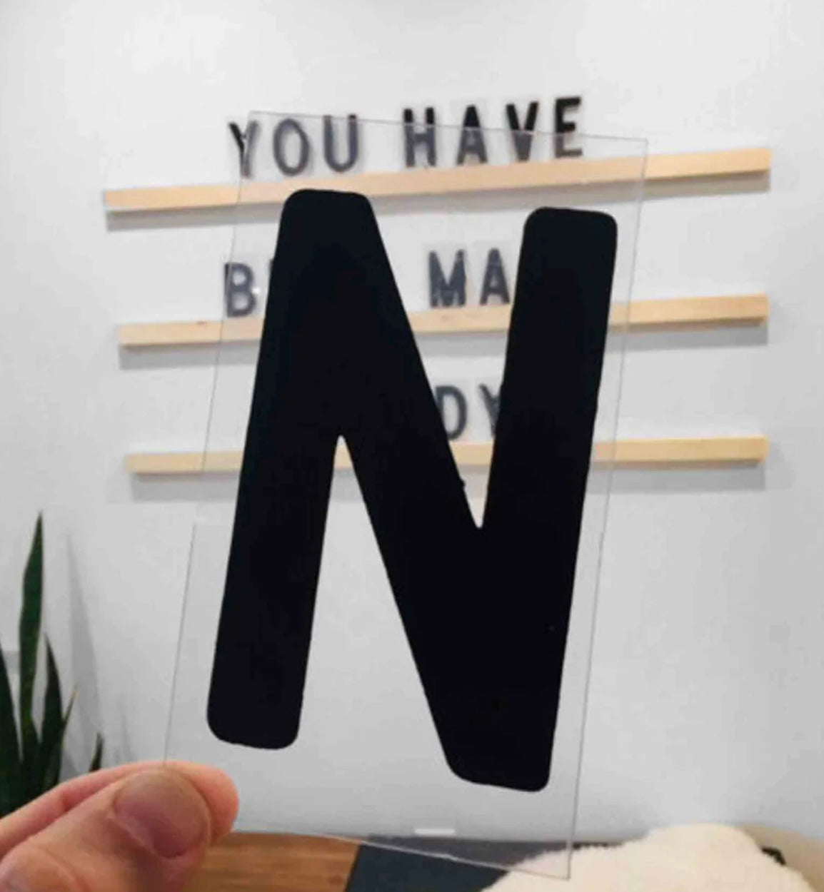 Large Wall Letter Board