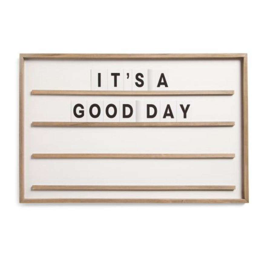 Farmhouse Wooden Letter Board